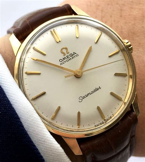 old omega gold watch|old gold omega watches.